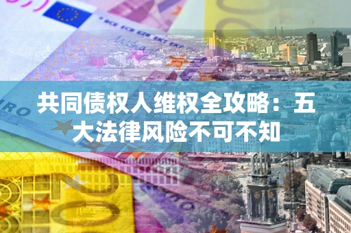 武汉共同债权人维权全攻略：五大法律风险不可不知