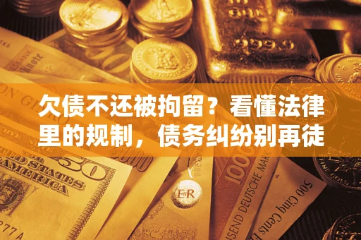 武汉欠债不还被拘留？看懂法律里的规制，债务纠纷别再徒劳奔波