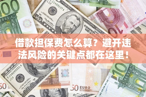 武汉借款担保费怎么算？避开违法风险的关键点都在这里！