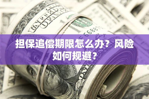 武汉担保追偿期限怎么办？风险如何规避？