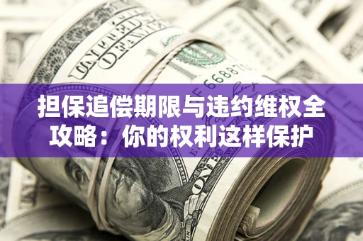 武汉担保追偿期限与违约维权全攻略：你的权利这样保护