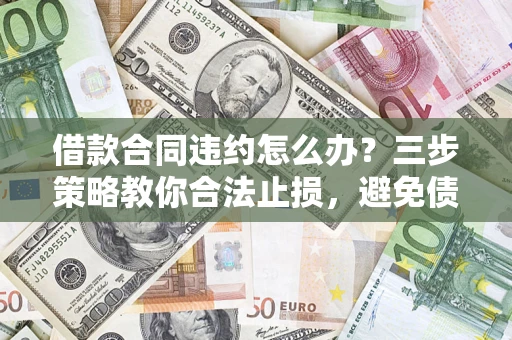 武汉借款合同违约怎么办？三步策略教你合法止损，避免债务危机升级